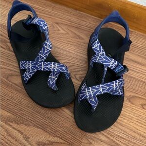 Blue Strappy Chacos